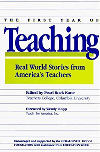 The First Year of Teaching