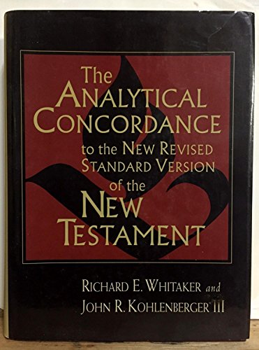 The Analytical Concordance to the New Revised Standard Version of the New Testament