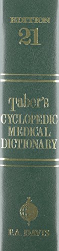 Taber's Cyclopedic Medical Dictionary (Thumb-indexed Version)