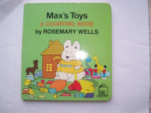 Wells Rosemary : Max'S Toys (Board Book) 