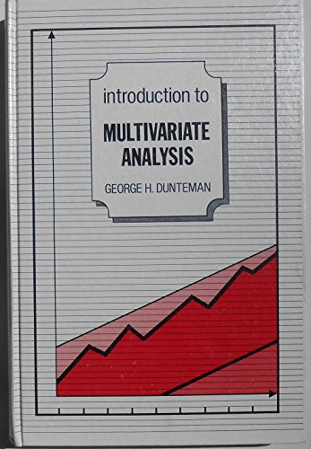 Introduction to Multivariate Analysis