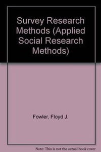 Survey Research Methods 