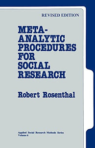 Meta-Analytic Procedures for Social Research 