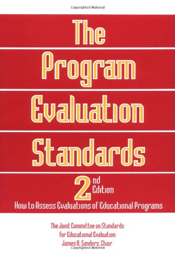 The Program Evaluation Standards
