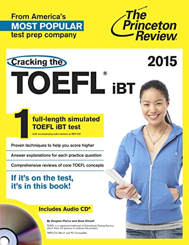 Cracking The Toefl Ibt With Audio Cd, 2015 Edition