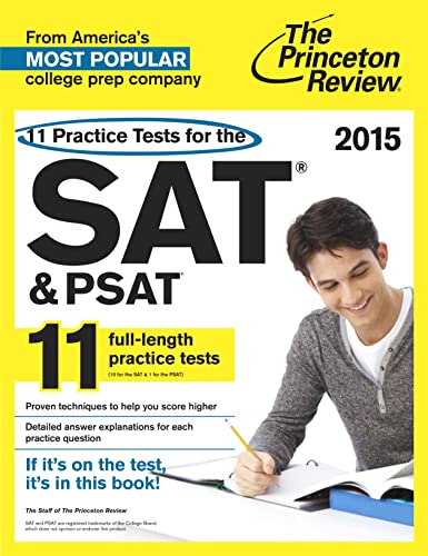 11 Practice Tests For The Sat And Psat, 2015 Edition
