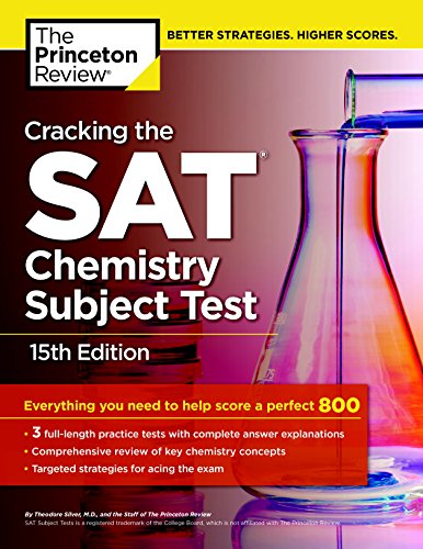 Cracking The Sat Chemistry Subject Test, 15th Edition