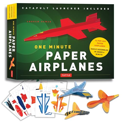 One Minute Paper Airplanes Kit