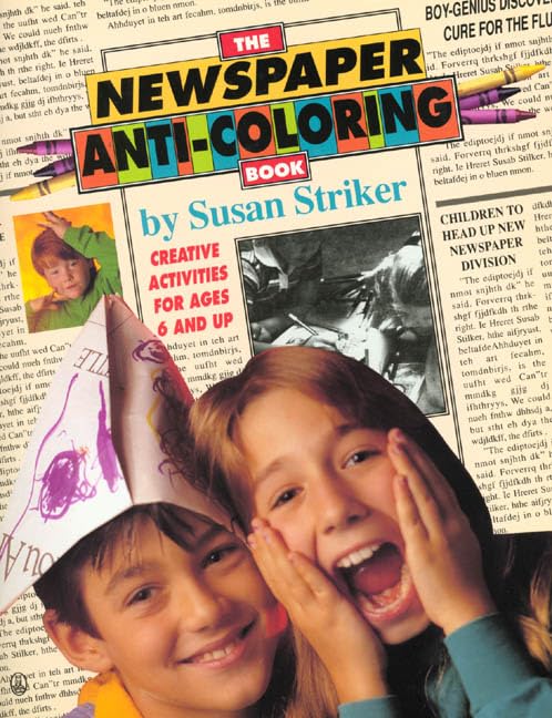 The Newspaper Anti-Coloring Book
