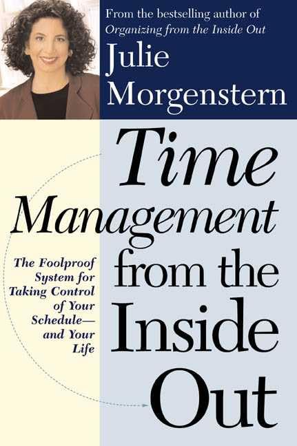 Time Management from the inside out
