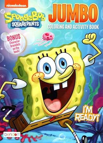 Spongebob SquarePants - Jumbo Coloring & Activity Book - I'm Ready!
