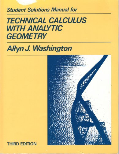 Student's Solution Manual
