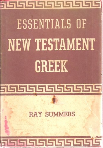 Essentials of New Testament Greek