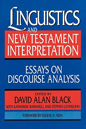 Linguistics and New Testament Interpretation