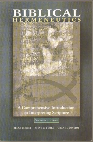 Biblical Hermeneutics