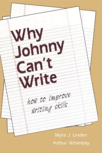 Why Johnny Can't Write