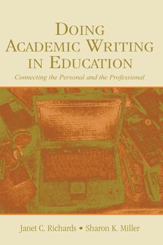 Doing Academic Writing in Education