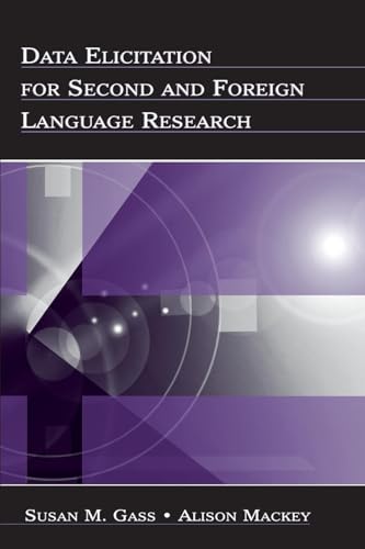 Data Elicitation for Second and Foreign Language Research