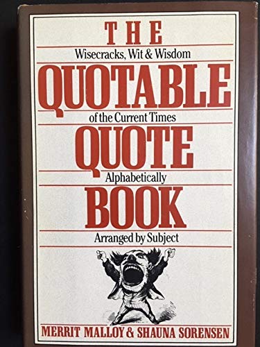 The Quotable Quote Book
