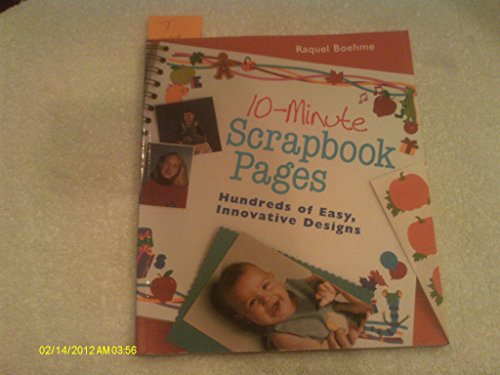 10 MINUTE SCRAPBOOK PAGES