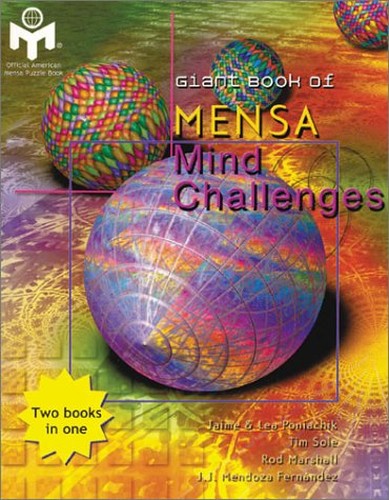 GIANT BOOK MENSA MIND CHALLENGES