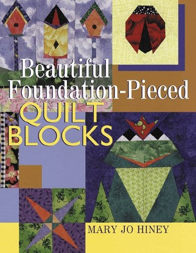 BEAUTIFUL FOUNDATION PIECED QUILT B