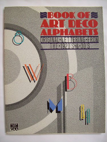 BOOK OF ART DECO ALPHABETS