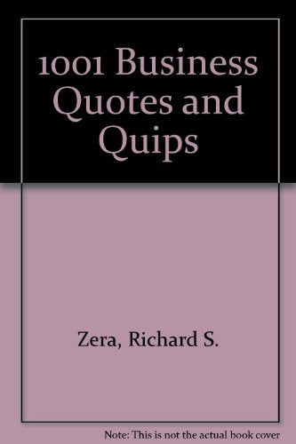 1001 JOKES/QUOTES FOR BUSINESS SPEE