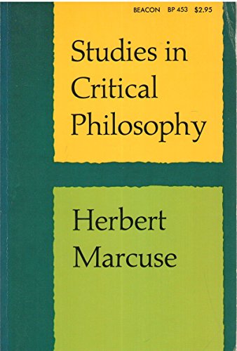 Studies in critical philosophy