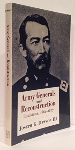 Army Generals and Reconstruction