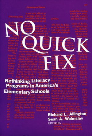 No Quick Fix