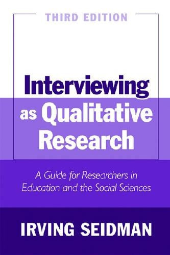 Interviewing As Qualitative Research