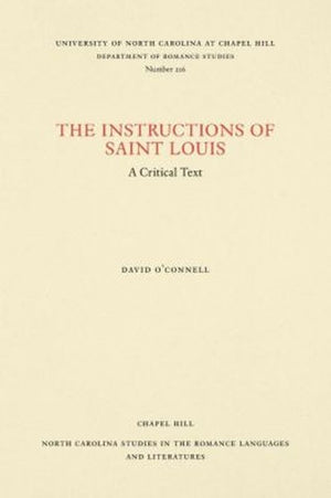 The Instructions of Saint Louis