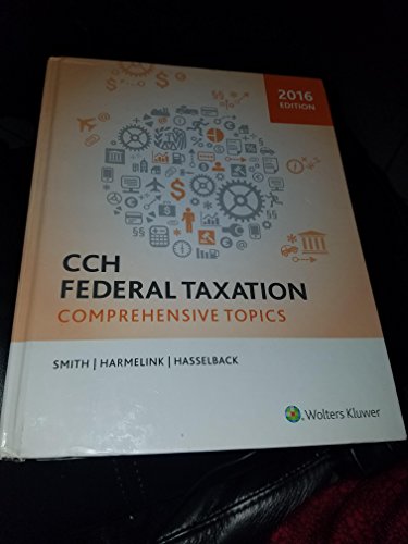 Federal Taxation 2016