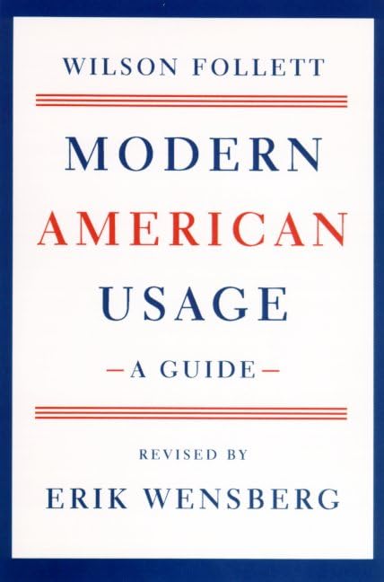 Modern American Usage