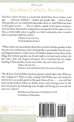 Excellent Catholic Parishes