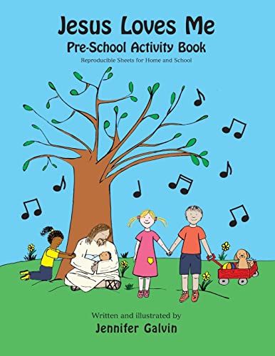 Jesus Loves Me Pre-School Activity Book