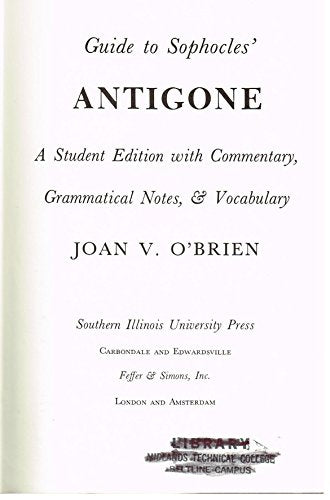 Guide to Sophocles' Antigone