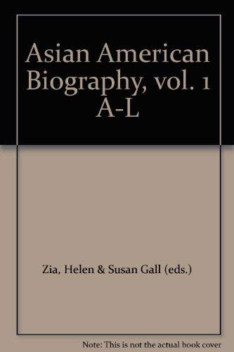 Asian American Biography: 001