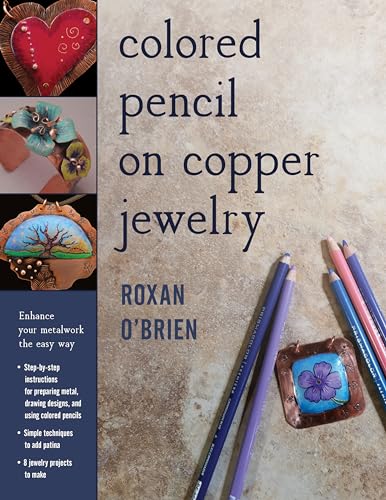Colored Pencil on Copper Jewelry