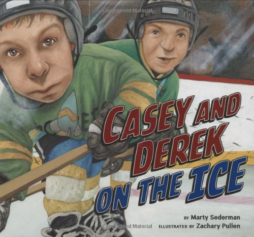 Casey and Derek on the Ice