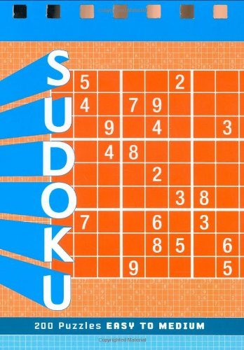 Sudoku Puzzle Pad: Easy to Medium
