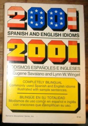 2001 Spanish and English Idioms