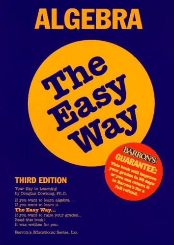 Algebra the Easy Way