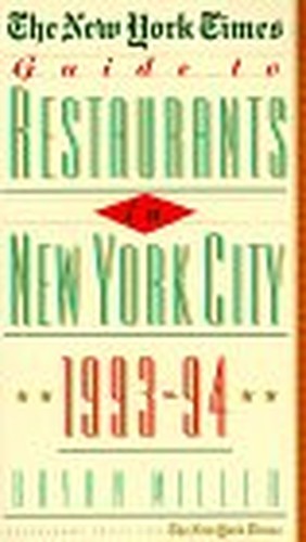 New York Times Guide to Restaurants