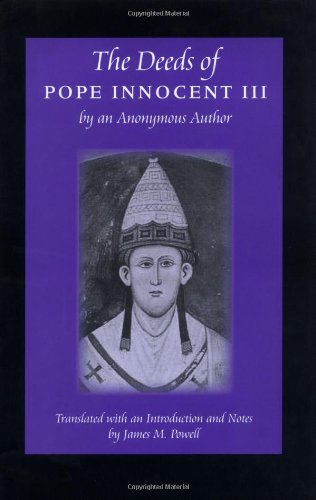 The Deeds of Pope Innocent III