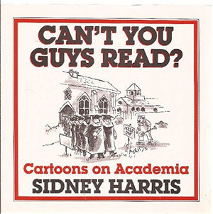 Can't You Guys Read?