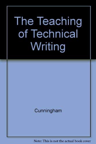 The Teaching of Technical Writing