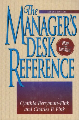 The Manager's Desk Reference