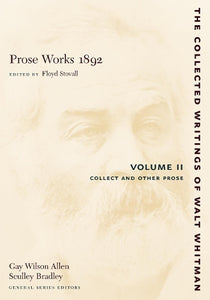 Prose Works 1892: Volume II 